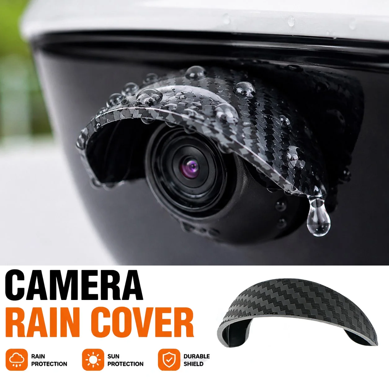 Camera Lens Protector - ตัวป้องกันเลนส์กล้องมองหลังรถยนต์ กันน้ำ กันรอยขีดข่วน ครอบคลุม 360 องศา