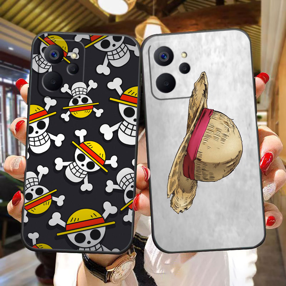 Realme Gt 6 - เคสโทรศัพท์ลายหมวกฟางลูฟี่วันพีซ สำหรับ Realme C83 C85 C75