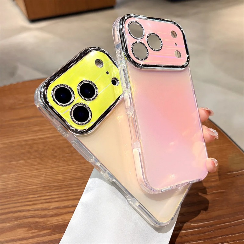 เคสโทรศัพท์มือถือแบบมันวาว สีล - Camera Lens Protector บทวิจารณ์และราคา