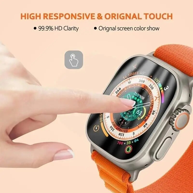 ฟิล์มกันรอยสำหรับ Apple Watch  - Smartwatch Screen Film บทวิจารณ์และราคา