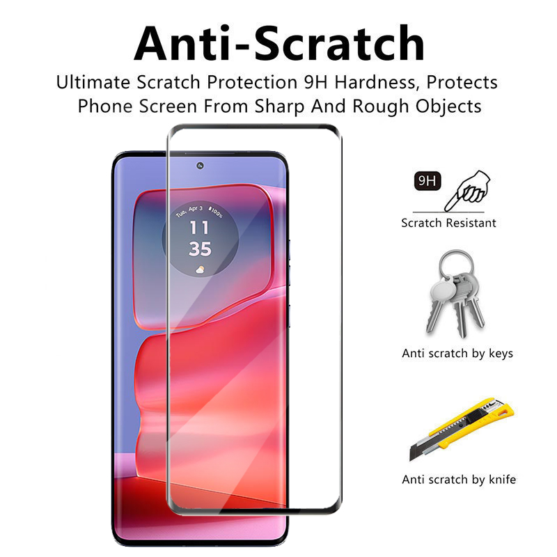 ฟิล์มกระจก3D ขอบโค้ง2/4ชิ้นสำห - Curved Edge Screen บทวิจารณ์และราคา