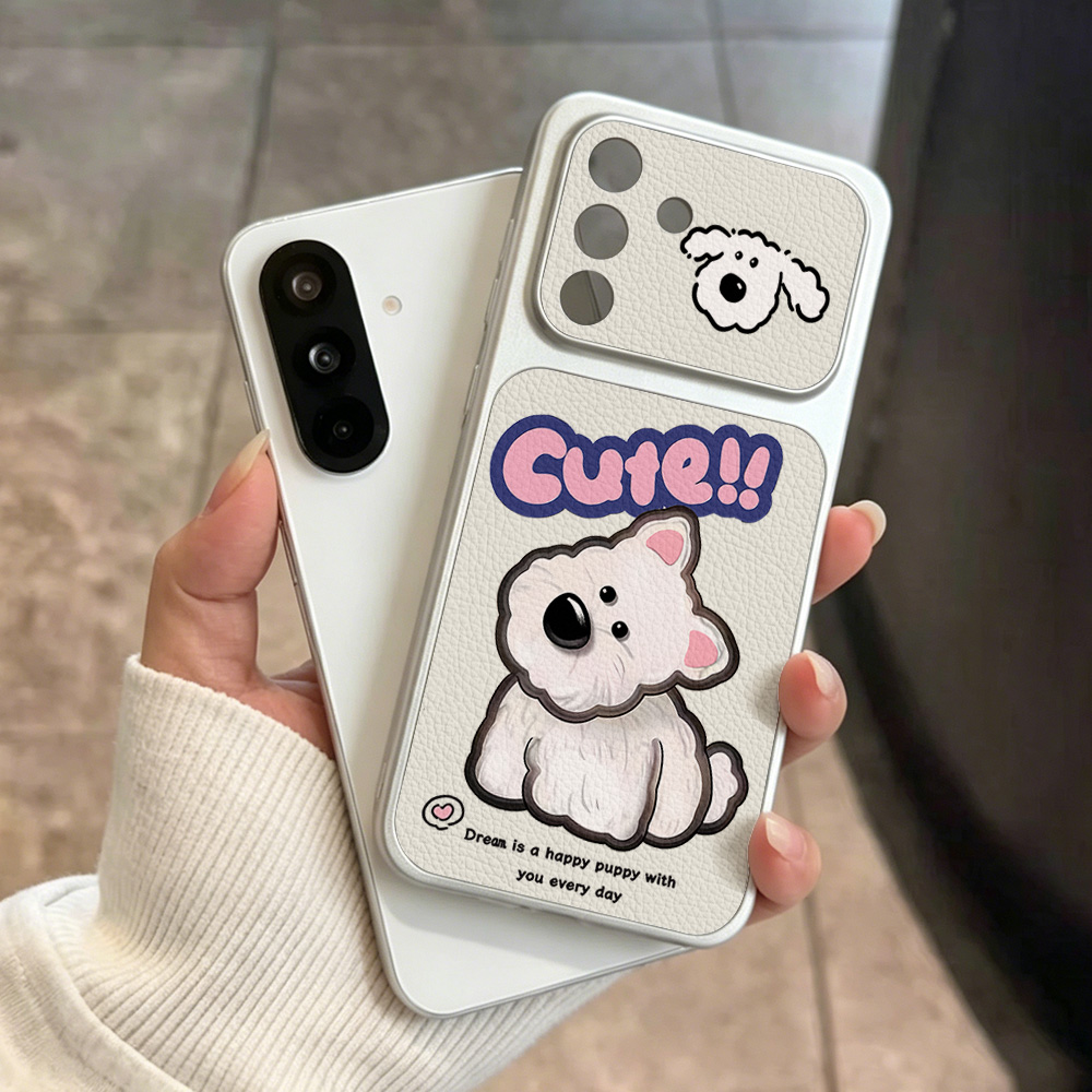 เคสโทรศัพท์ลายการ์ตูนสุนัขน่าร - Camera Lens Protector บทวิจารณ์และราคา