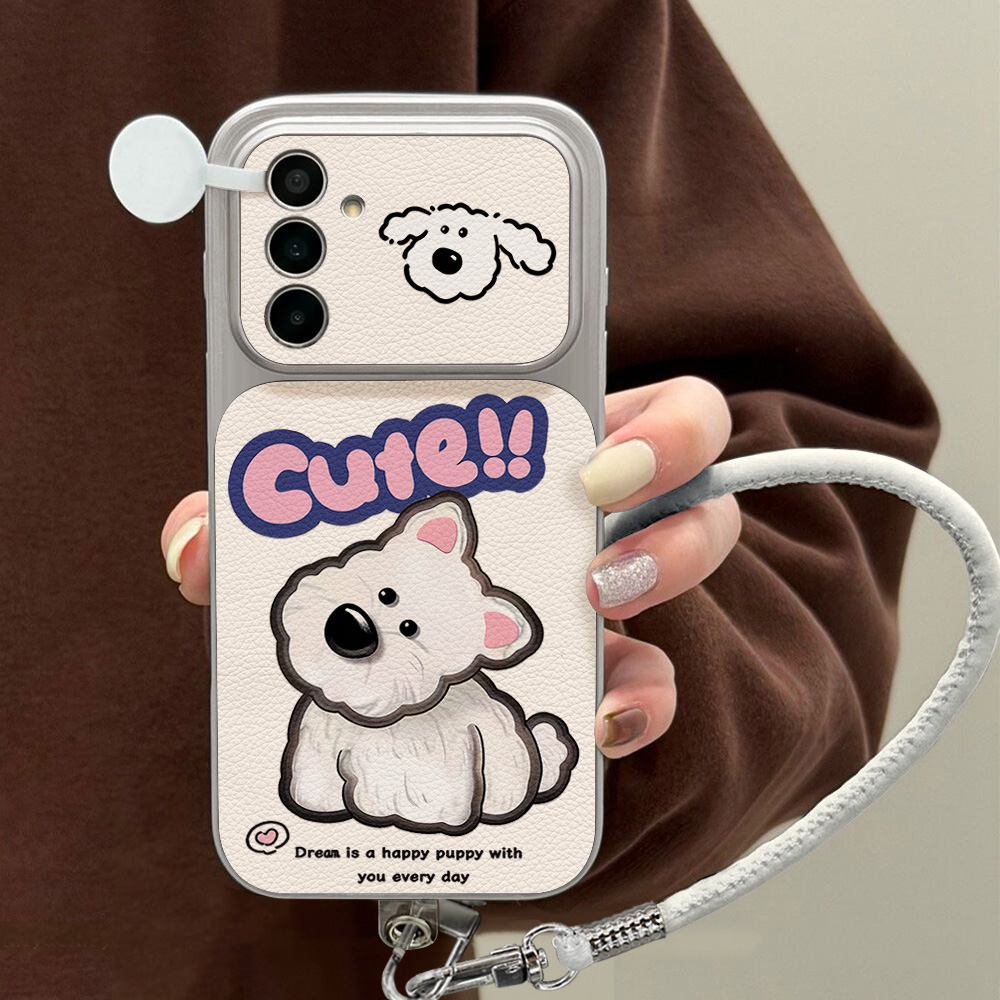 เคสโทรศัพท์ลายการ์ตูนสุนัขน่าร - Camera Lens Protector บทวิจารณ์และราคา