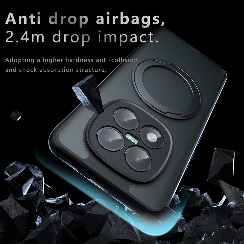 360 °   เคสแม่เหล็กแบบวงแหวนหม - Xiaomi Poco X6 บทวิจารณ์และราคา